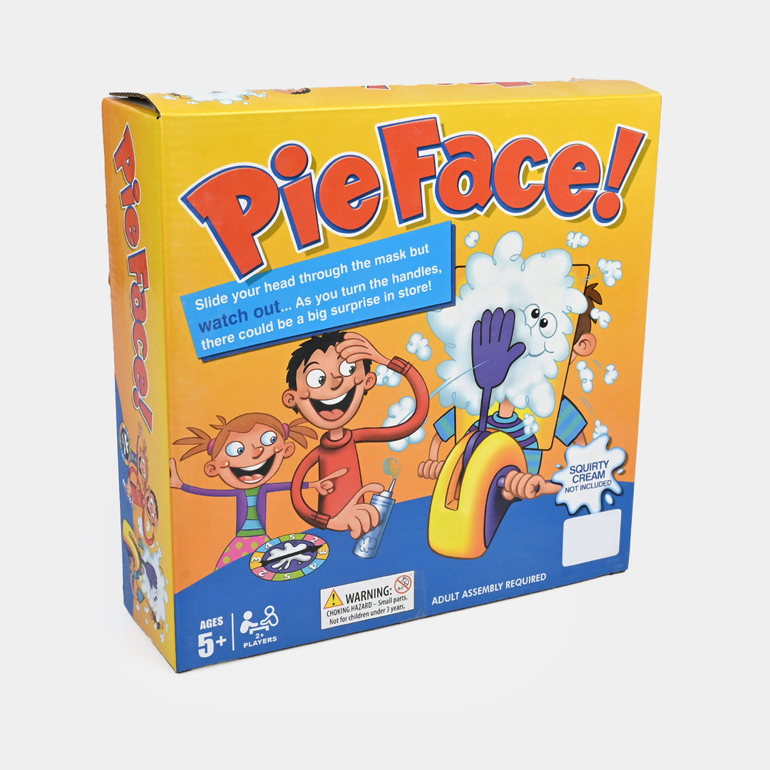 Pie face game For Kids