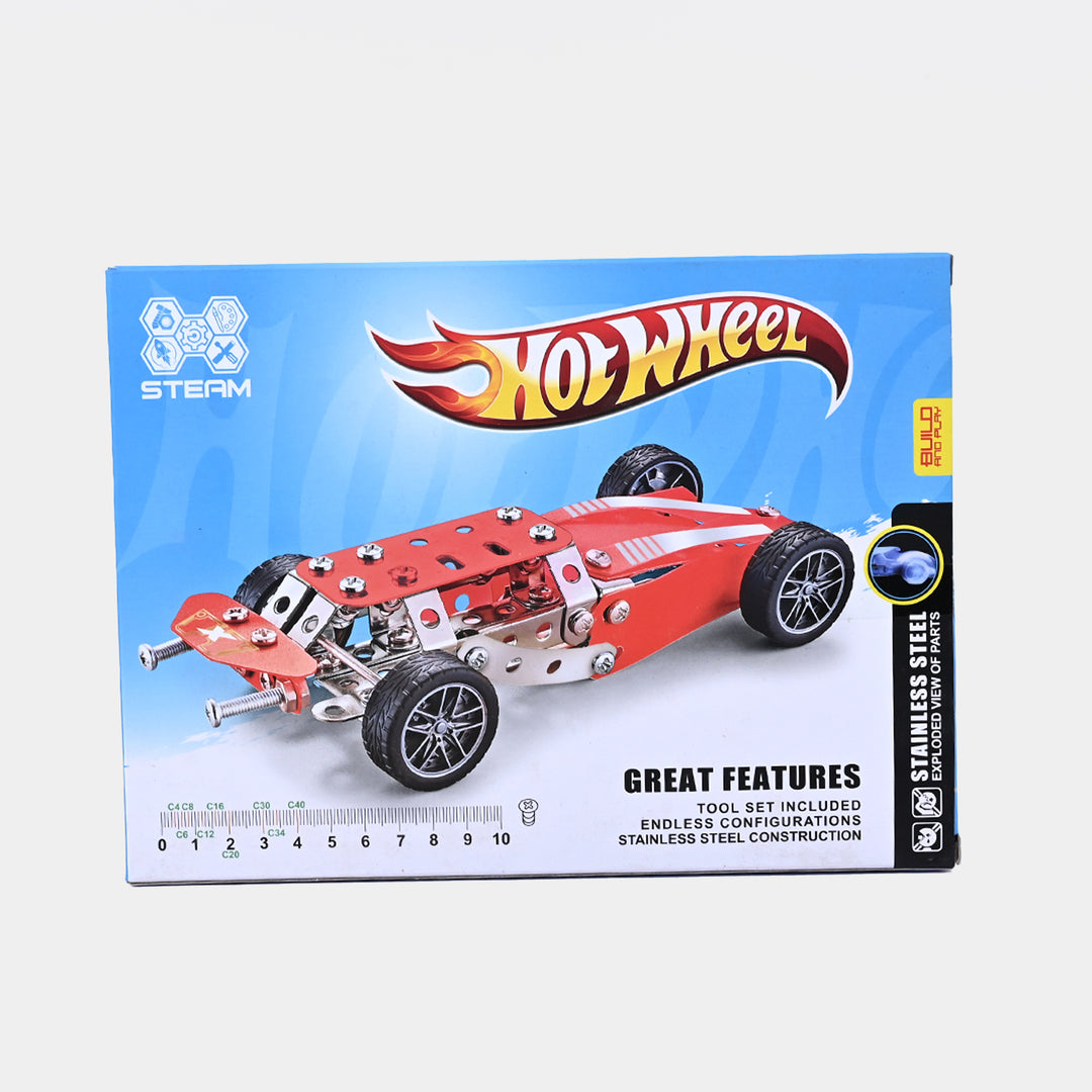Hot Wheel Vehicle Metal Assembly Set