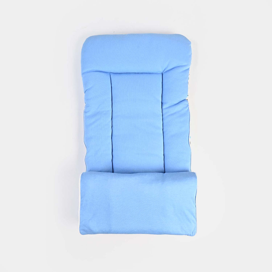 Baby Carry Nest Printed -White Blue Small Car