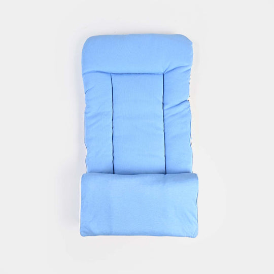 Baby Carry Nest Printed -White Blue Small Car