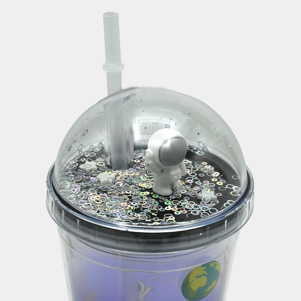 Fancy Straw Glass/Cup For Kids