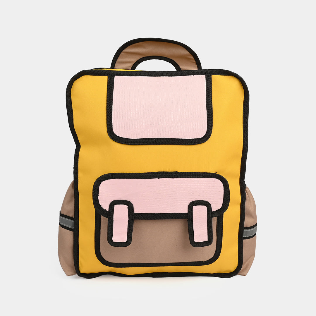 LEVUP 16" 2D Style Backpack/School Bag | Grade 1-4