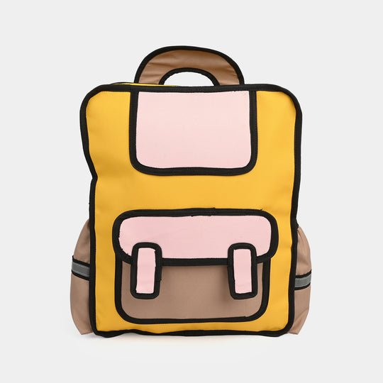 LEVUP 16" 2D Style Backpack/School Bag | Grade 1-4