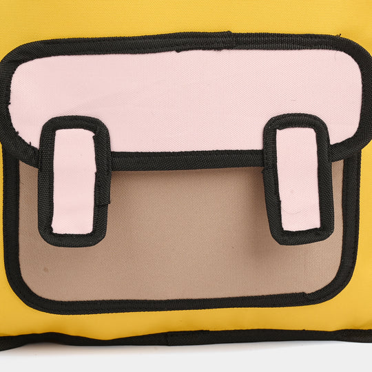 LEVUP 16" 2D Style Backpack/School Bag | Grade 1-4