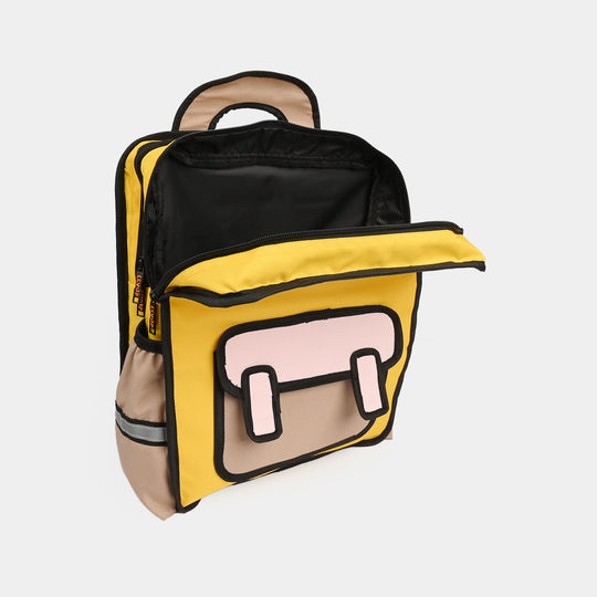 LEVUP 16" 2D Style Backpack/School Bag | Grade 1-4