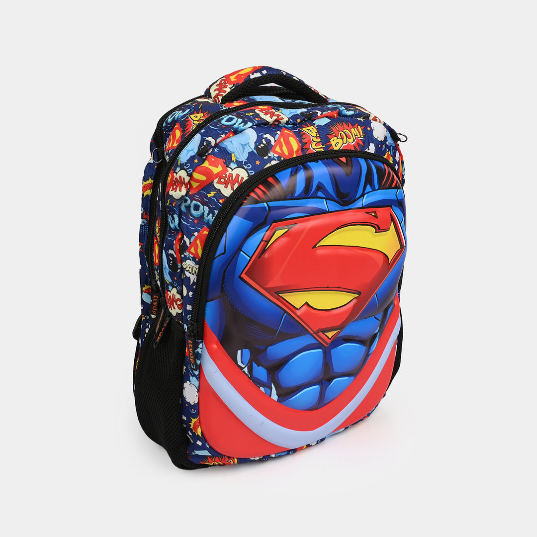 LEVUP 16" 3D Embossed School Bag Set | Grade 1-4