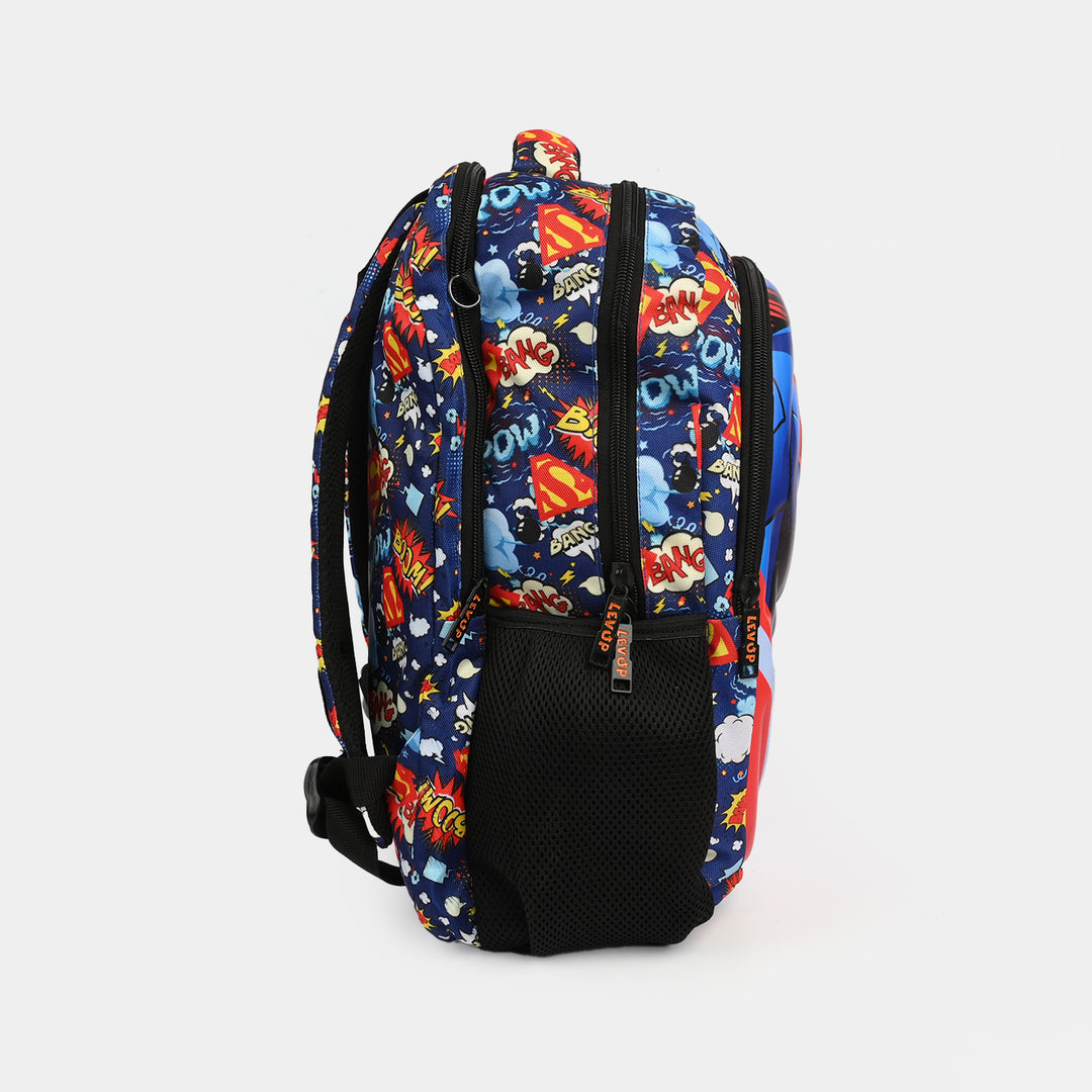 LEVUP 16" 3D Embossed School Bag Set | Grade 1-4
