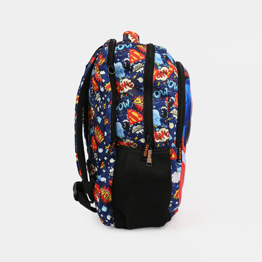 LEVUP 16" 3D Embossed School Bag Set | Grade 1-4