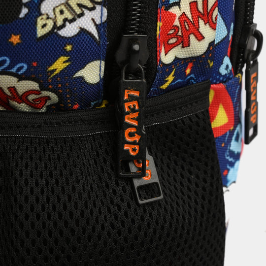 LEVUP 16" 3D Embossed School Bag Set | Grade 1-4