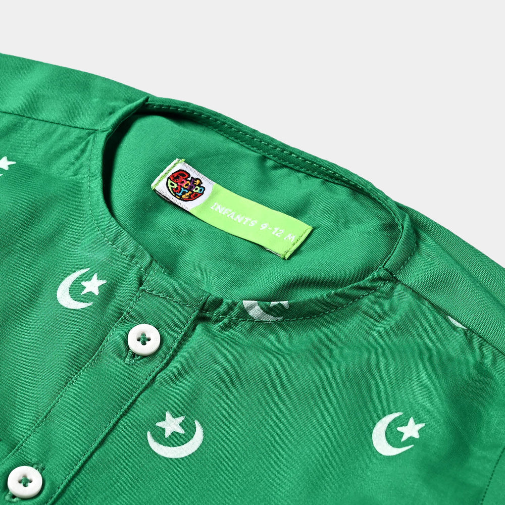 Infant Boys (Chand Sitara) Kurta – Green