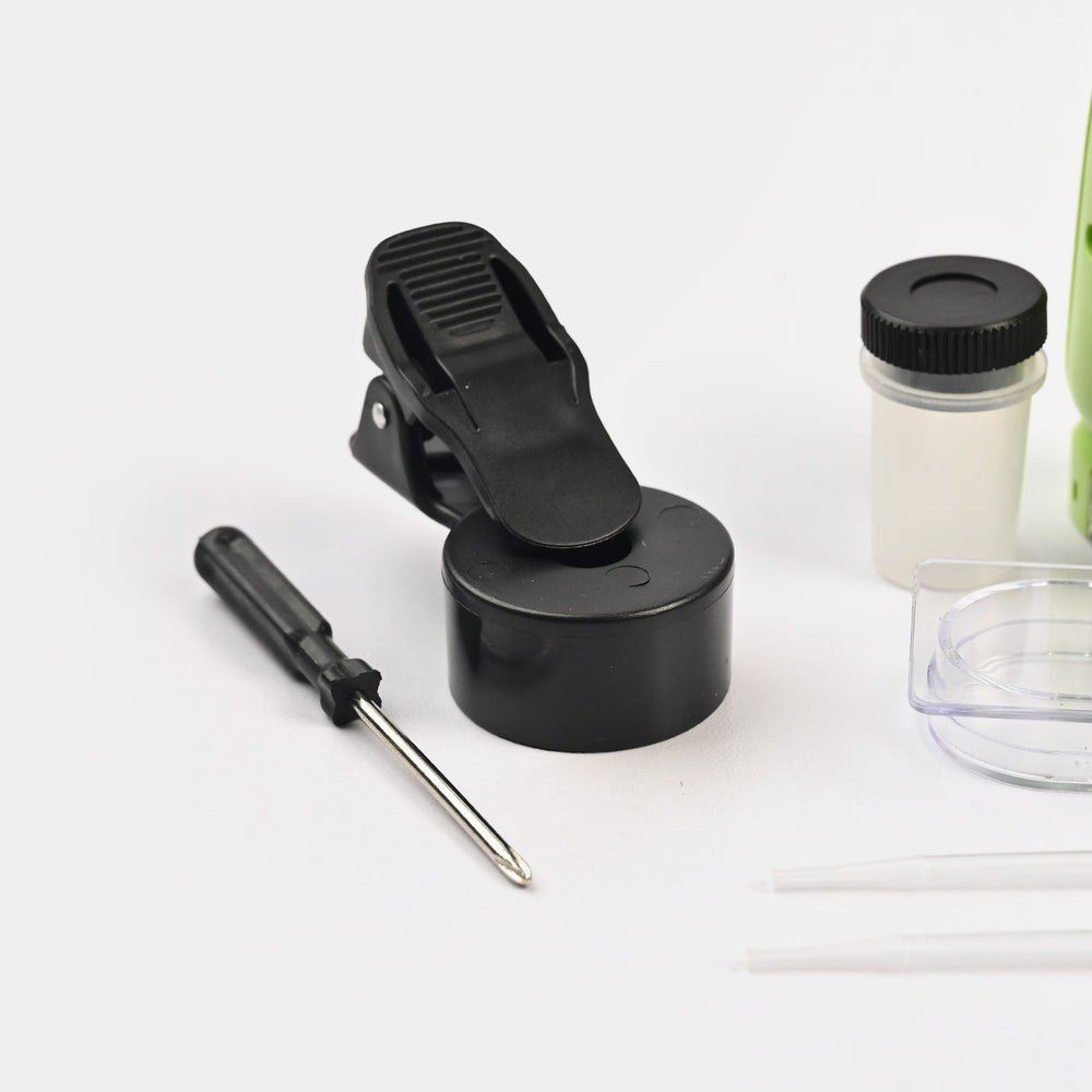Mini Microscope Portable Kids Microscope with Led Light 250X Zoom