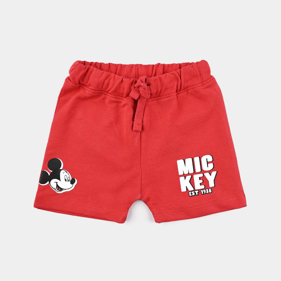 Infant Boys Jersey/Terry Short-H.R Red