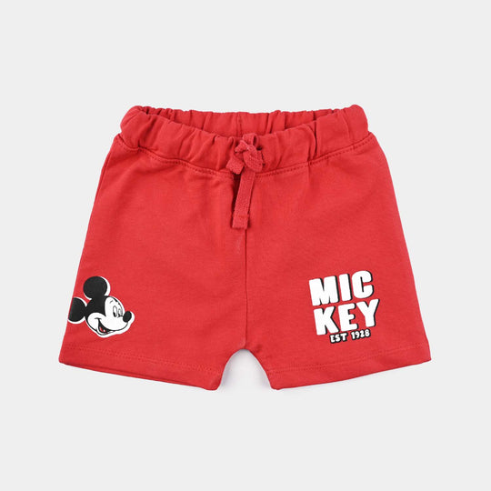 Infant Boys Jersey/Terry Short-H.R Red