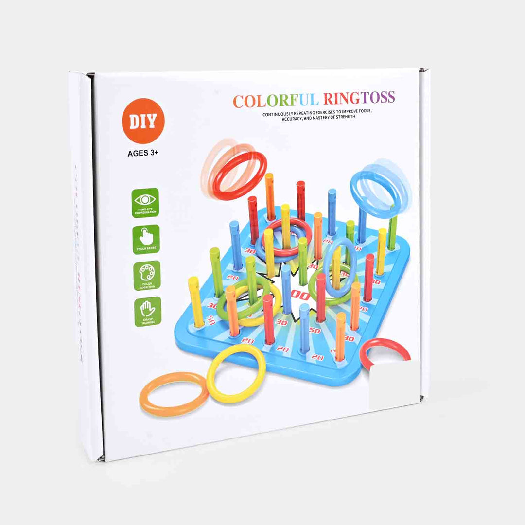 Colorful Ringtoss Game For Kids