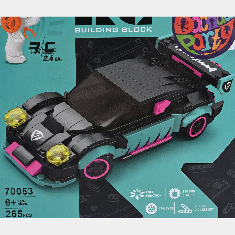 Building Block Remote Control Car For Kids