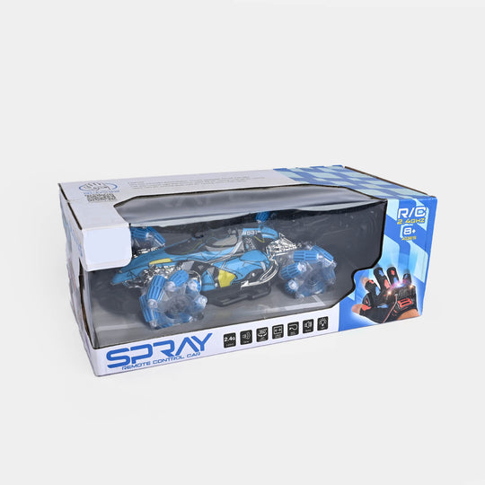 Remote Control Spray Stunt Car with LED Lights
