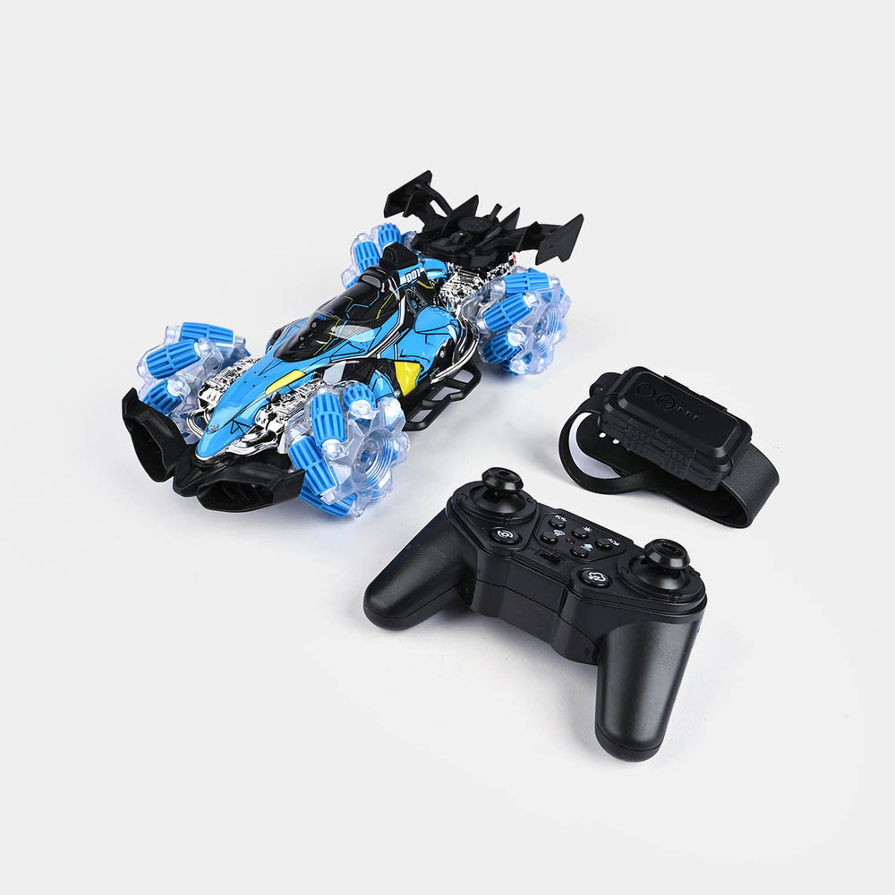 Remote Control Spray Stunt Car with LED Lights