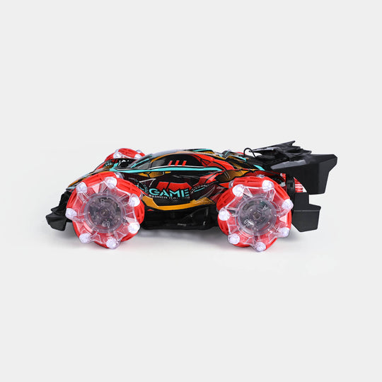 Remote Control Spray Stunt Car with LED Lights