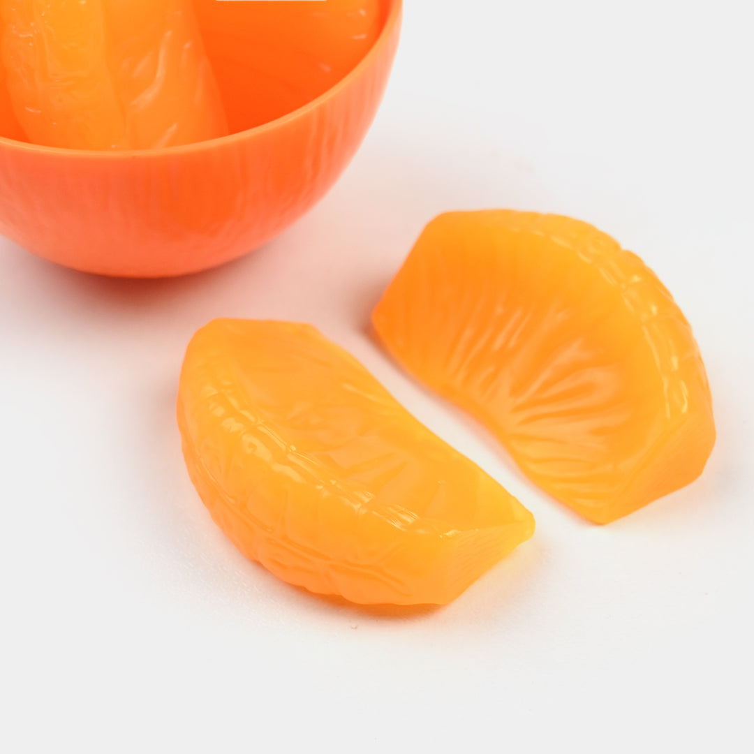 3D Orange Shape Funny Puzzle Toy