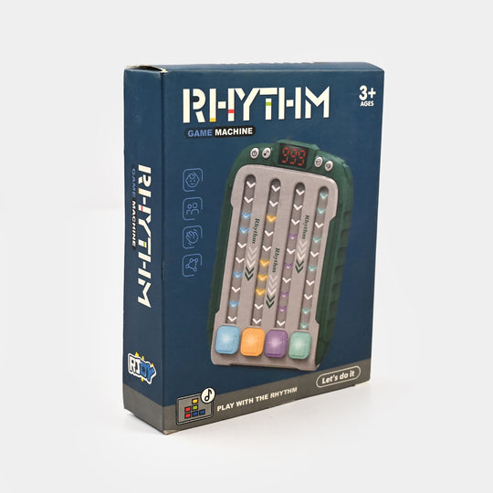 Rhythm Game Machine Quick Push Pop Game with Music and Lights