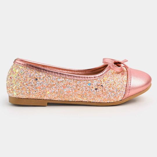 Girls Pumps 80-35-Champagne