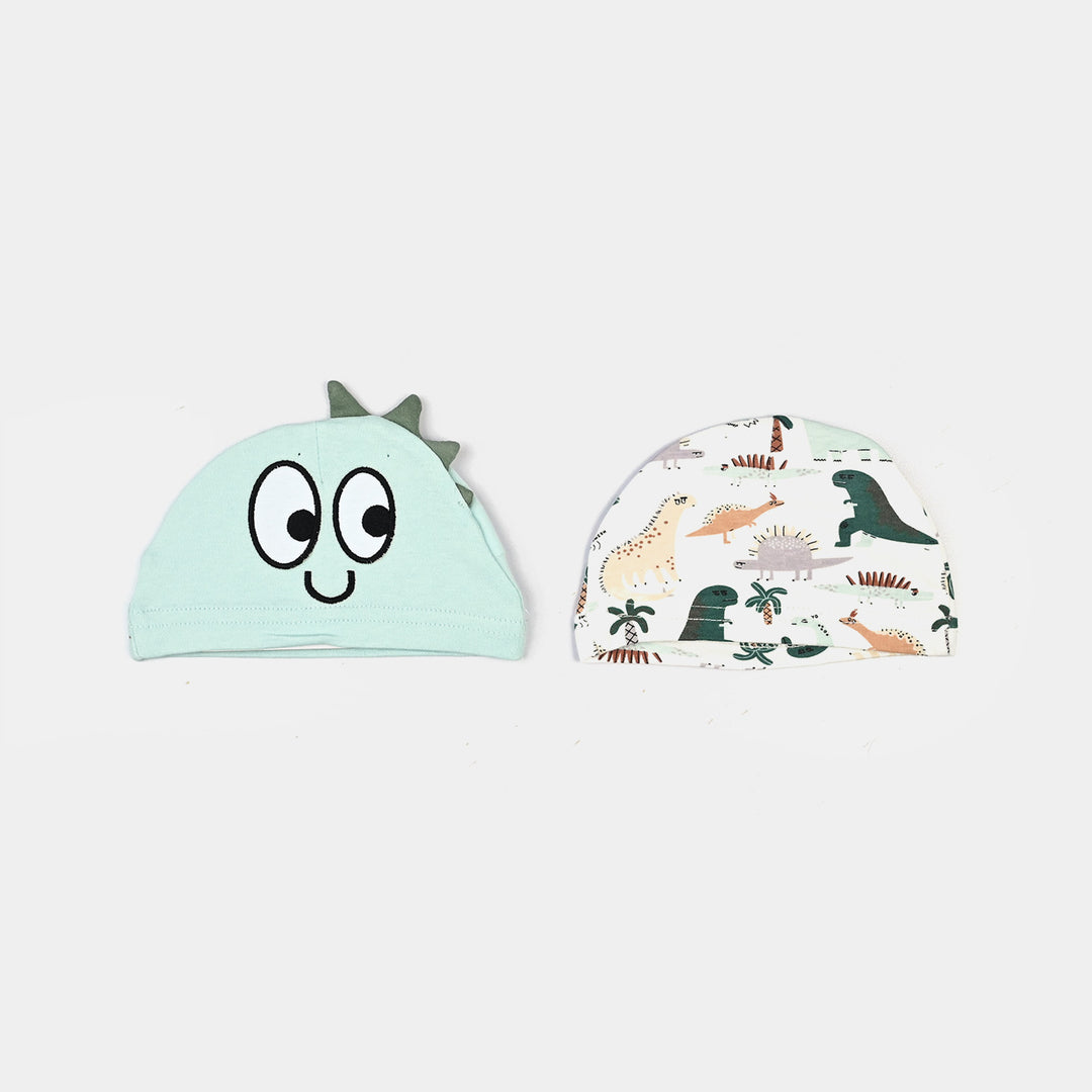 Infant Caps & Bib Set | 0-6M