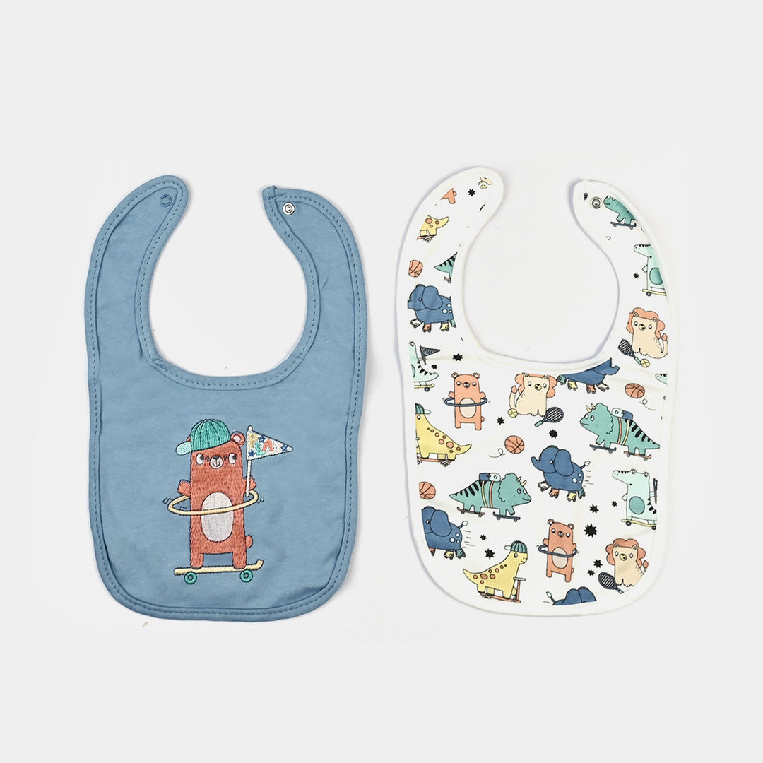 Infant Caps & Bib Set | 0-6M