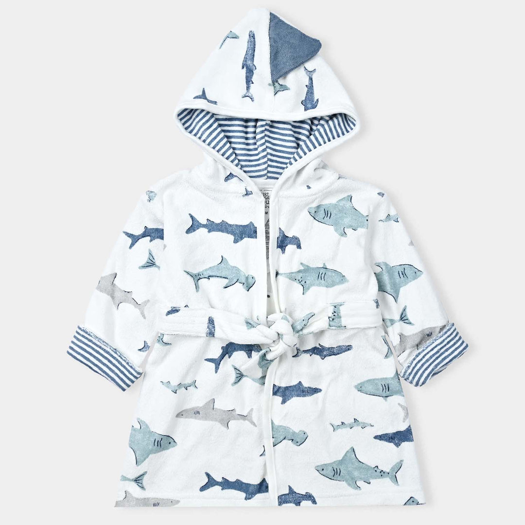 HOODED BABY BATH GOWN/BATH ROBE
