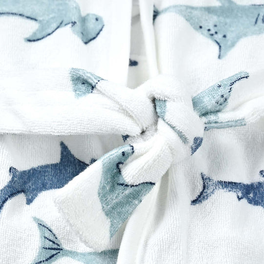 HOODED BABY BATH GOWN/BATH ROBE