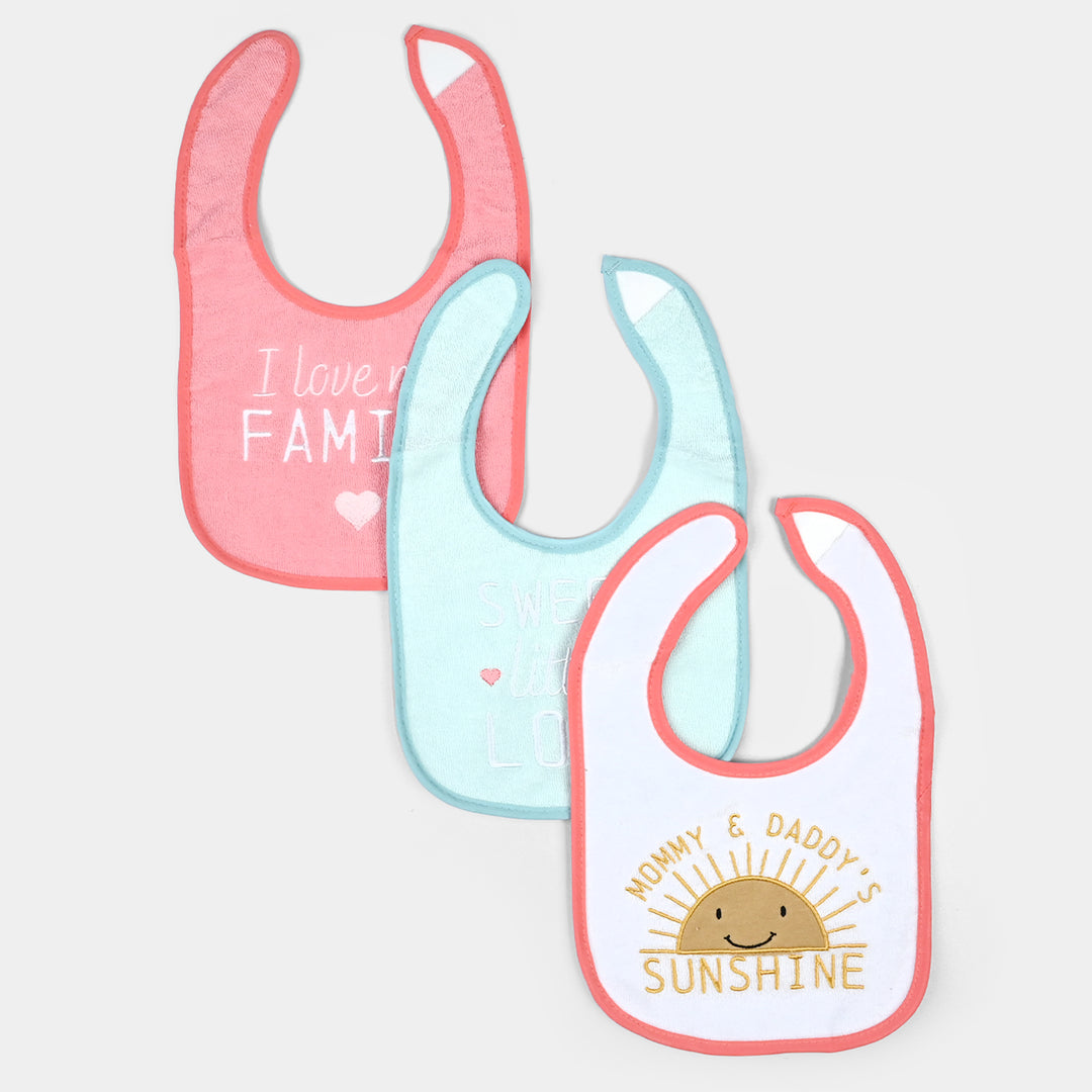 Infant Baby Bib/Apron Pack Of 3