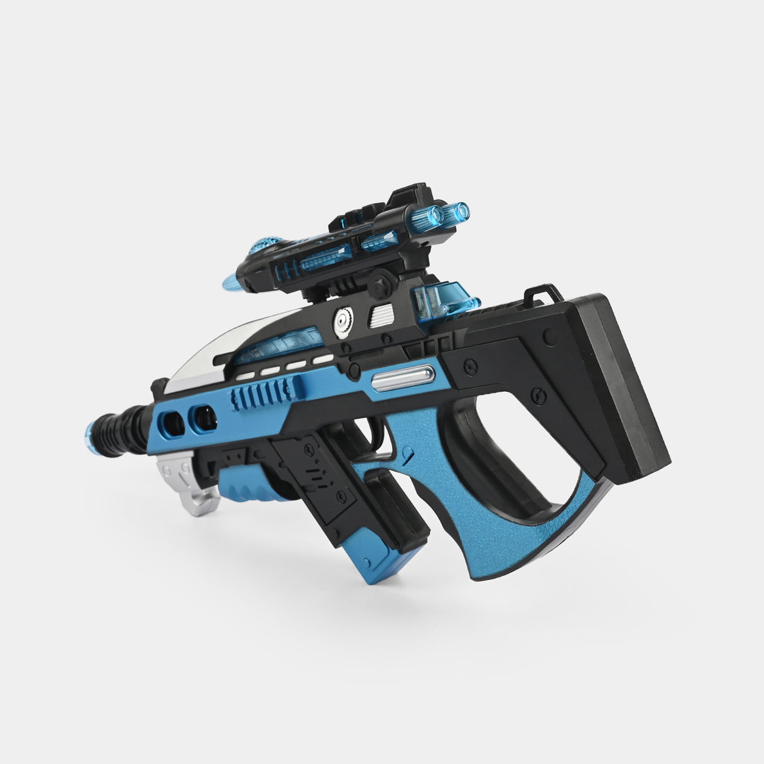 Submachine Blaster Toy – Light, Sound & Vibration Effects