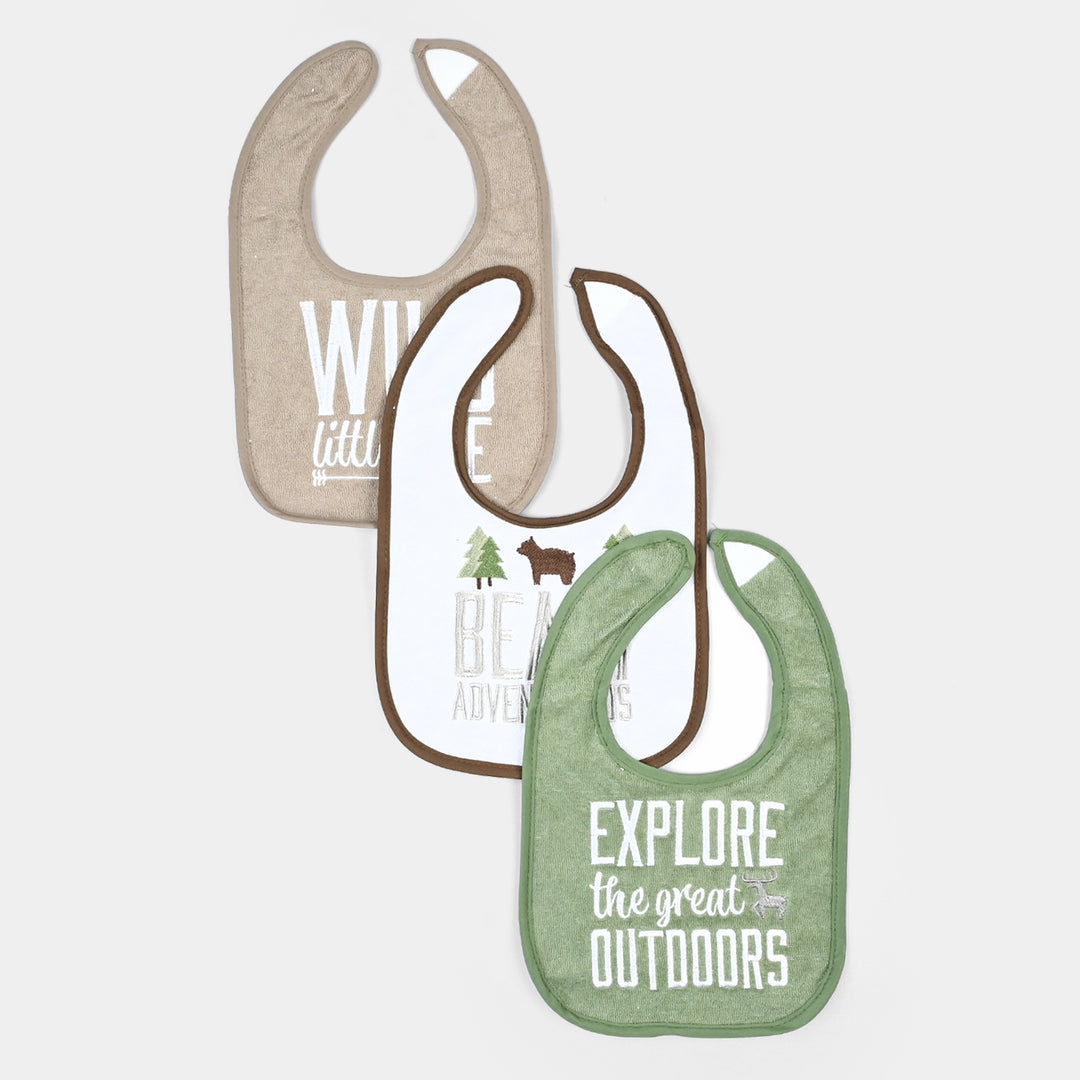 Infant Baby Bib/Apron Pack Of 3