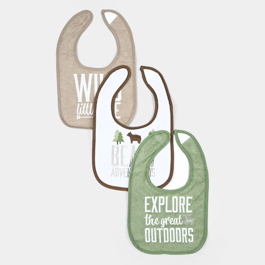 Infant Baby Bib/Apron Pack Of 3
