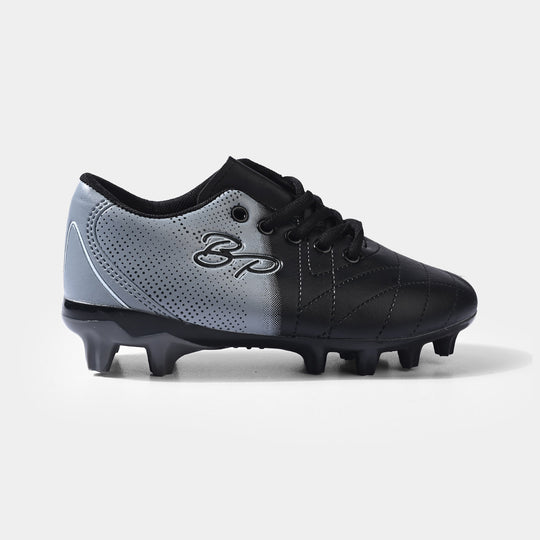 Boys Football Shoes YA-001-Black/Grey