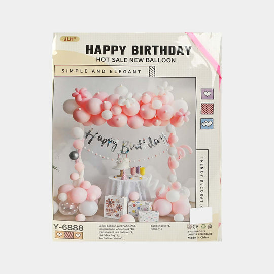 Character Theme Balloons HBD Party Decorations