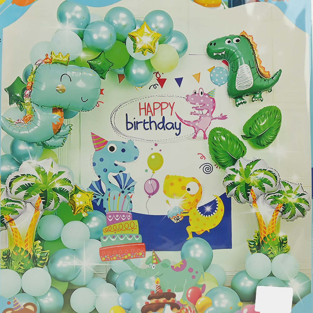Character Theme Balloons HBD Party Decorations