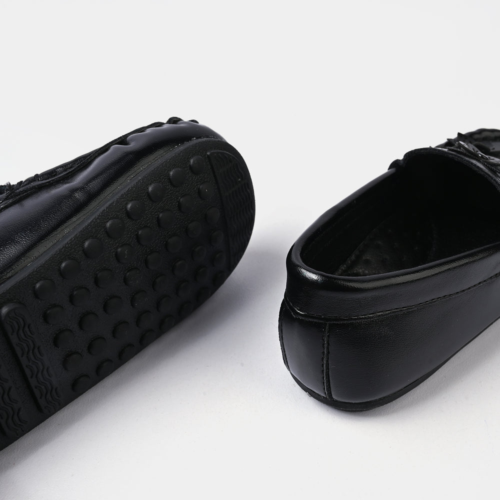 Girls Loafer H502-L30-BLACK