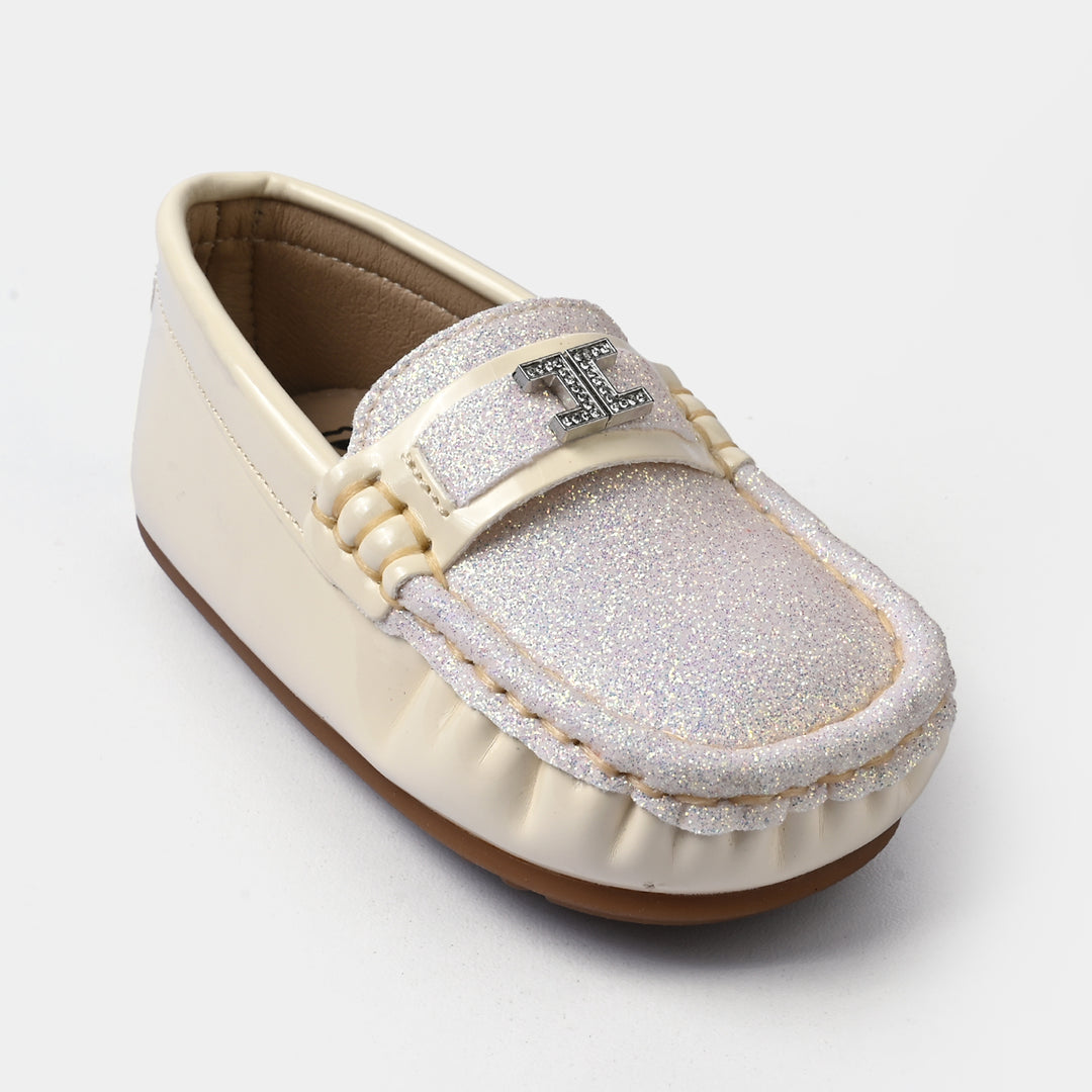 Girls Loafer H502-L17-BEIGE