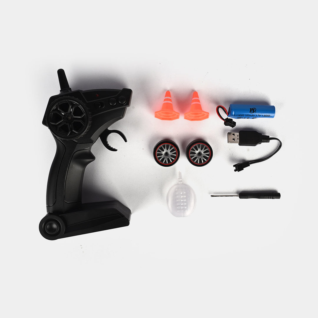 Remote Control Racing Car with Lights & Spray Function