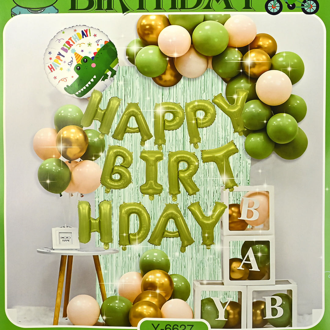 Character Theme Balloons HBD Party Decorations