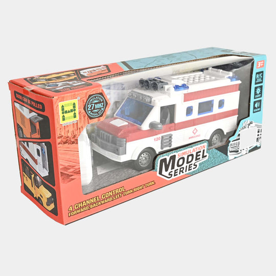 Remote Control Rescue Vehicle For Kids
