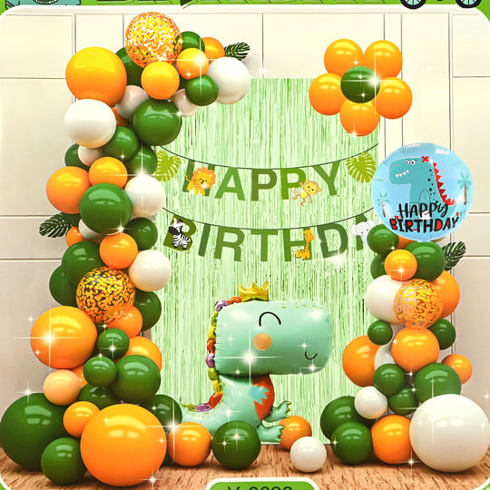 Character Theme Balloons HBD Party Decorations