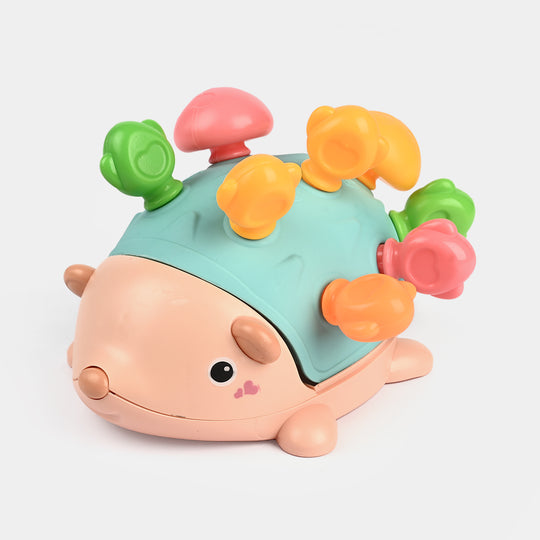 Baby Fine Motor Training Toy – Educational Hedgehog Peg Play