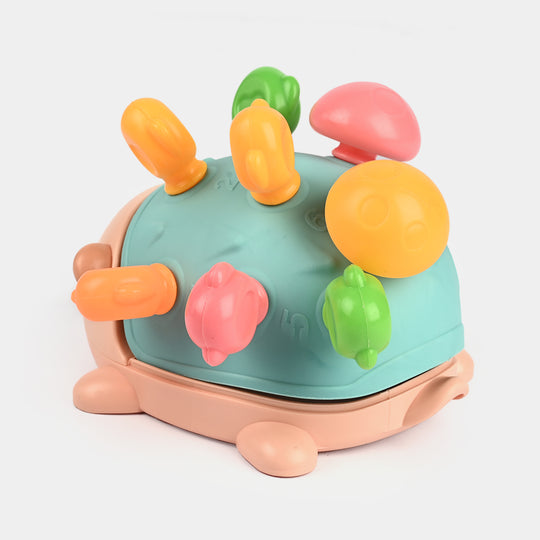 Baby Fine Motor Training Toy – Educational Hedgehog Peg Play