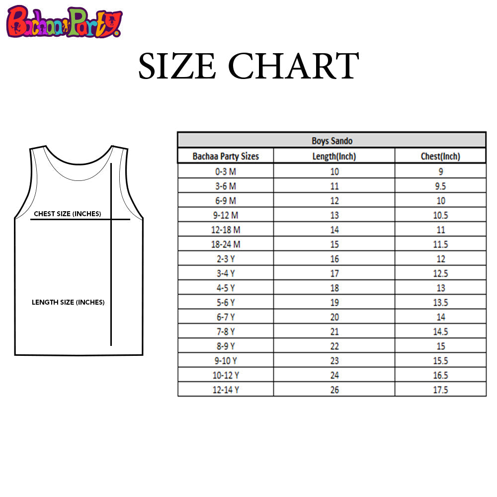 Infant Boys Sando Beach Life - White