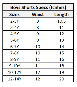 Boys PC Shorts (Anchor) - Blue