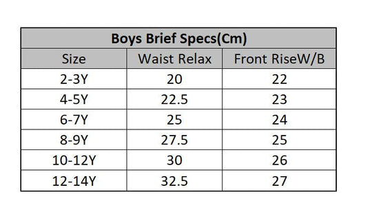 Boys Cotton Jersey Brief Basic-Pack of 2-Black/White