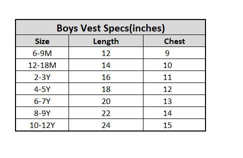 Boys Cotton Jersey Vest - Pack of 2-White