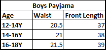 Teen Boys Poly Viscose Kurta Shalwar-White