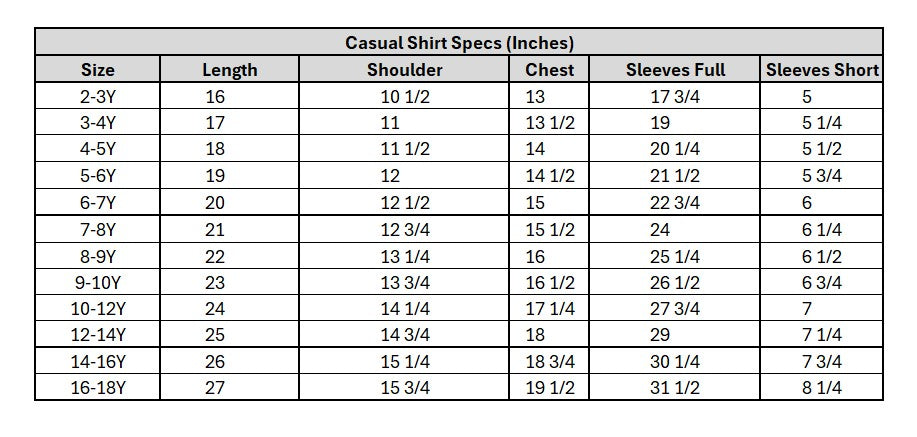 Boys Yarn Dyed Shirt - Light Brown